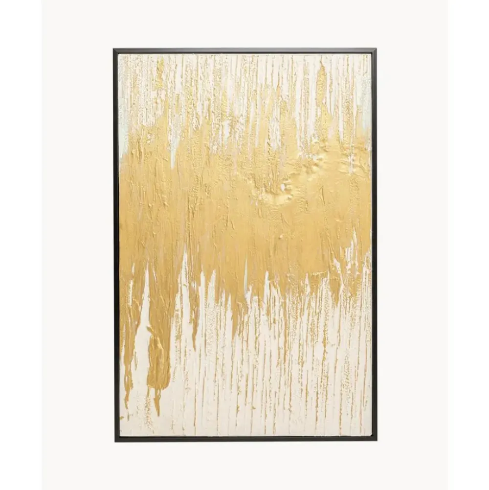 Outlet Cuadro En Lienzo Pintado A Mano Abstract Cuadros Y Laminas Decorativas