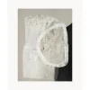 Clearance Cuadro En Lienzo Pintado A Mano White Stone Lienzos