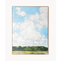 Discount Cuadro En Lienzo Pintado A Mano Dutch Sky Lienzos