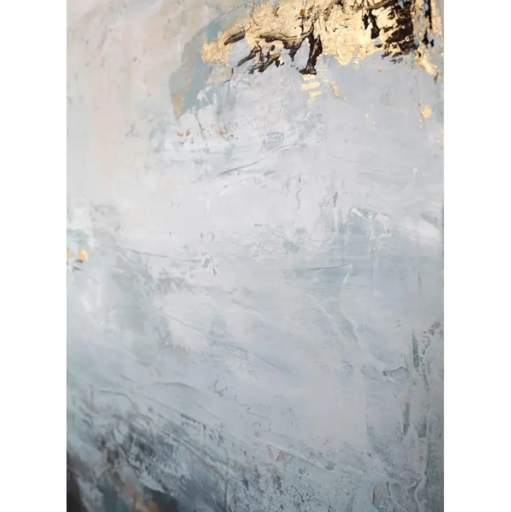 New Cuadro Pintado A Mano Gradient Grace Lienzos