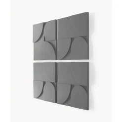Hot Decoracion De Pared De Madera Massimo, 4 Uds. Objetos Decorativos De Pared