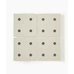 Fashion Decoracion De Pared De Madera Massimo, 4 Uds. Objetos Decorativos De Pared