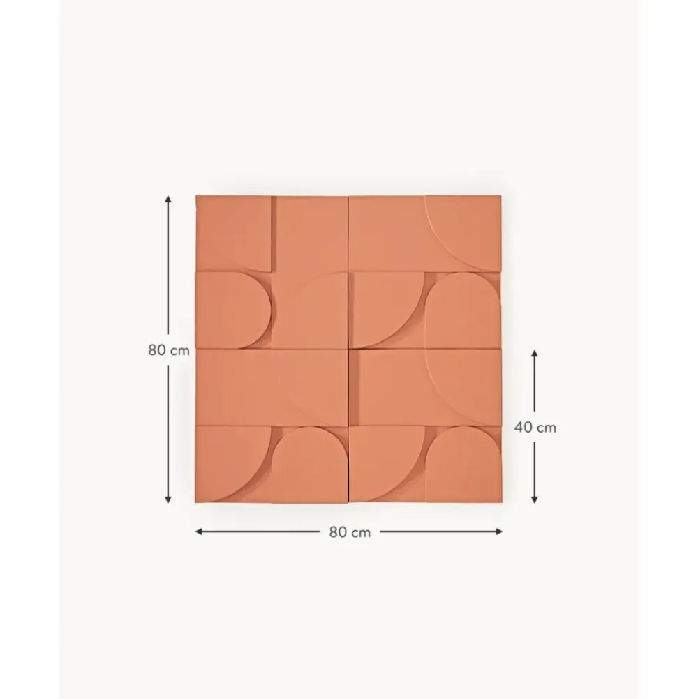 Best Decoracion De Pared Massimo, 4 Uds. Objetos Decorativos De Pared