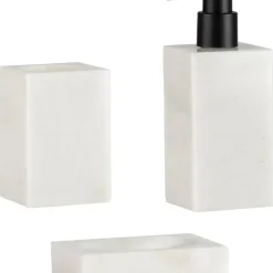 Clearance Dosificador De Jabon De Marmol Andre Dispensador De Jabon Y Jaboneras