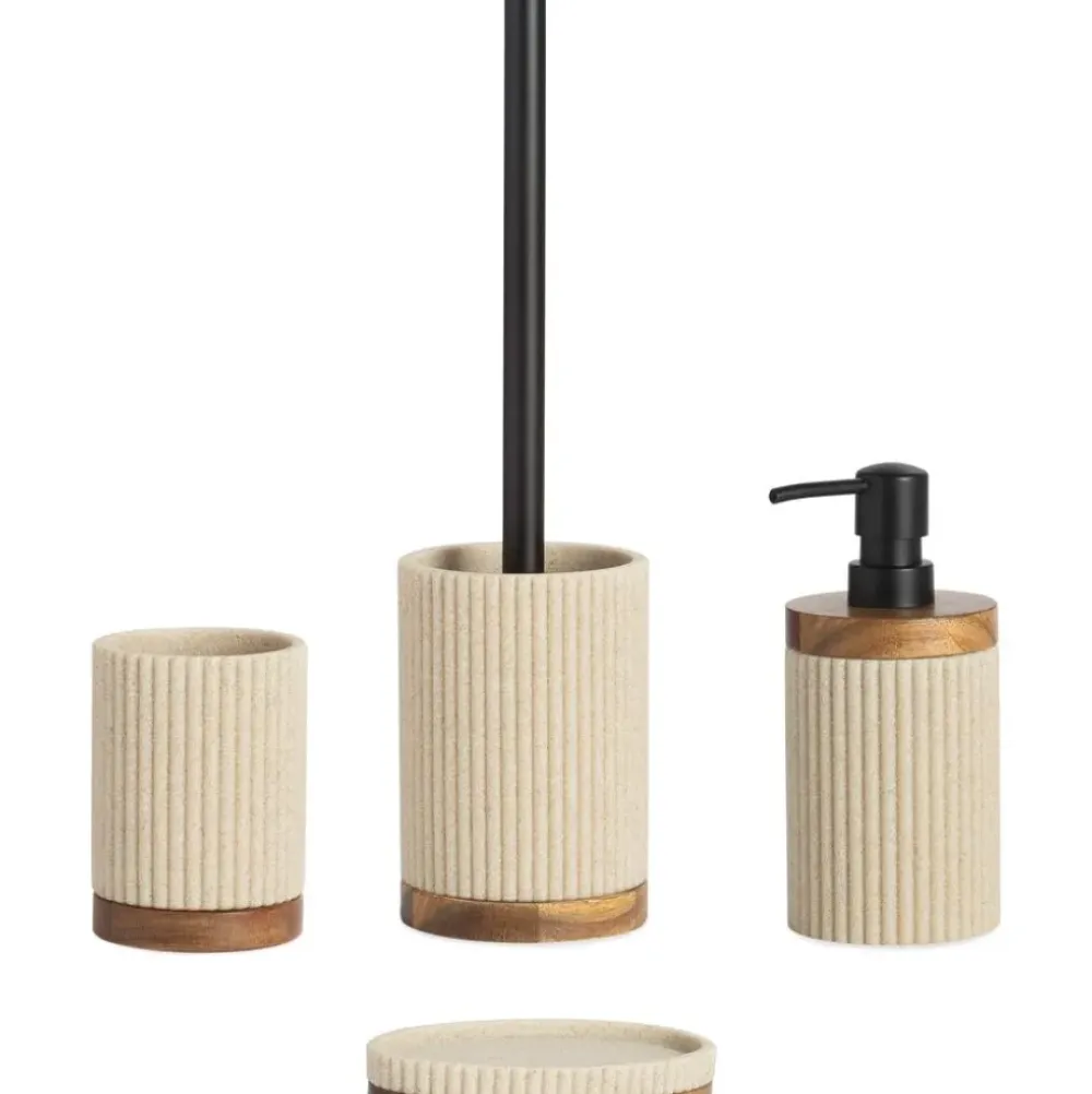 Discount Escobilla De Bano Con Madera Laura Escobillas De Bano
