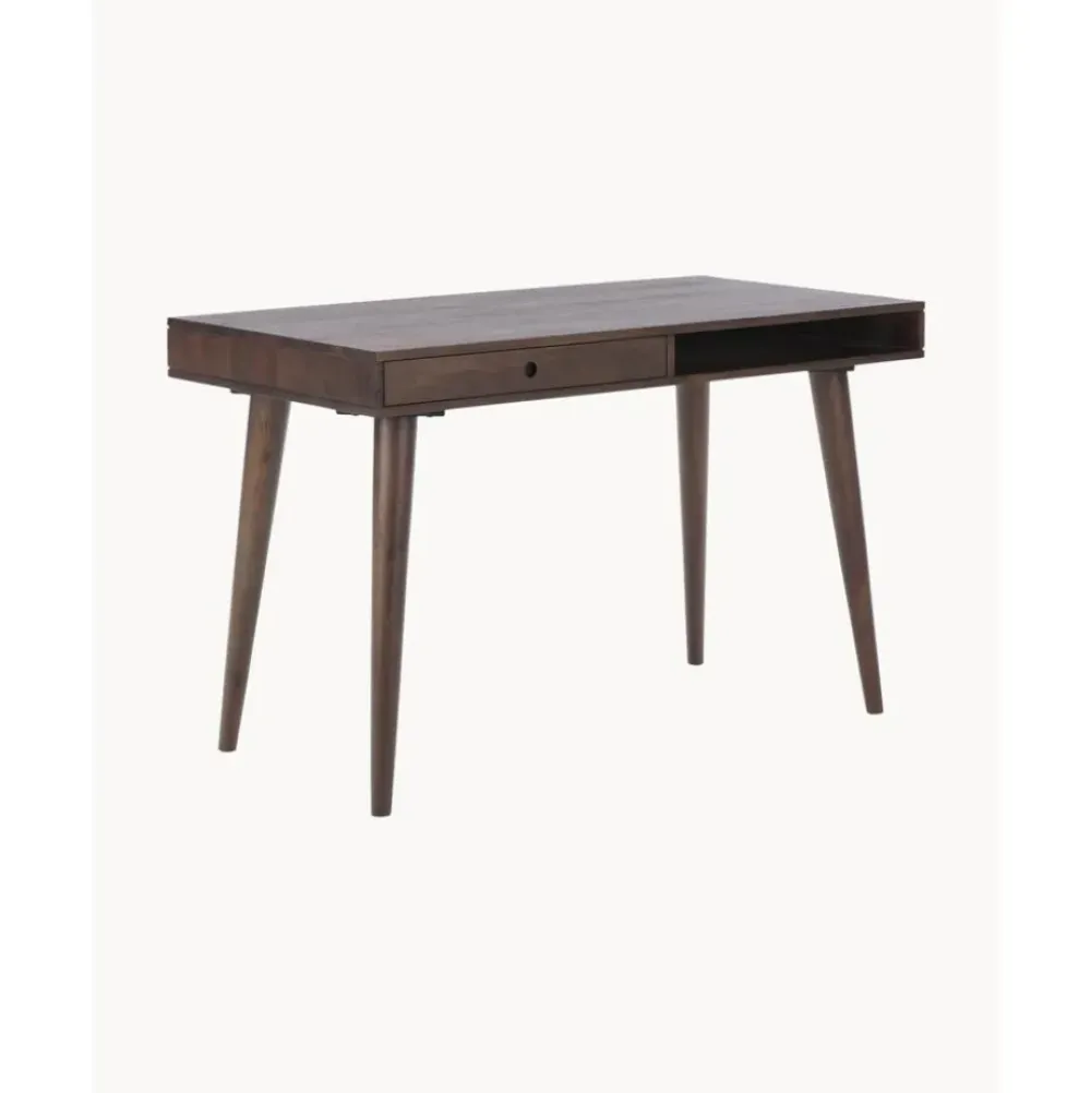Clearance Escritorio De Madera Maciza Con Cojon Tova Escritorios