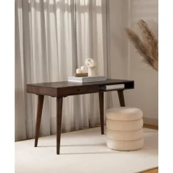 Clearance Escritorio De Madera Maciza Con Cojon Tova Escritorios