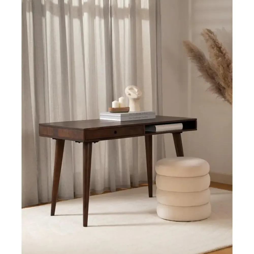 Clearance Escritorio De Madera Maciza Con Cojon Tova Escritorios