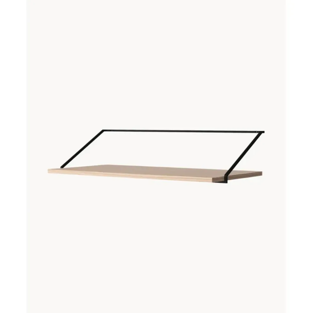 Sale Escritorio De Pared De Madera Y Metal Rail Escritorios