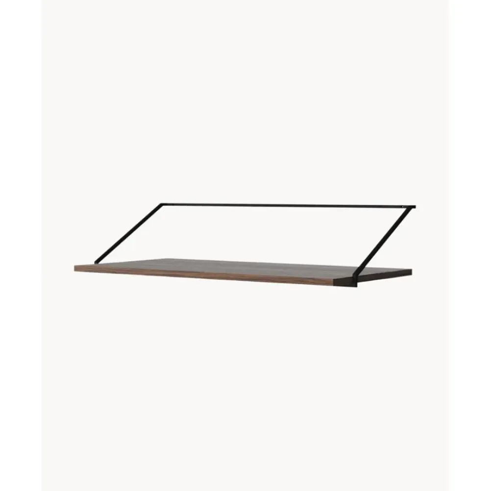 Clearance Escritorio De Pared De Madera Y Metal Rail Escritorios