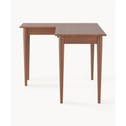 Fashion Escritorio Esquinero De Madera De Mango Con Cajones Paul Escritorios