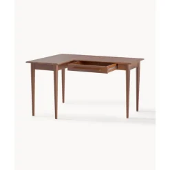 Fashion Escritorio Esquinero De Madera De Mango Con Cajones Paul Escritorios