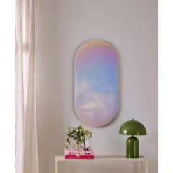Online Espejo De Pared De Diseno Iridiscente Ruby Espejos De Pared