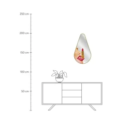 Fashion Espejo De Pared De Diseno Tongue Espejos De Pared