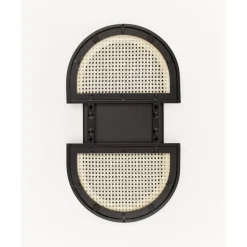 Best Espejo De Pared Ovalado Con Tejido Vienes Esma Espejos De Pared
