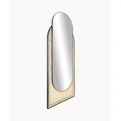 Best Espejo De Pared Ovalado Con Tejido Vienes Esma Espejos De Pared