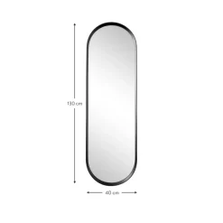 Sale Espejo De Pared Ovalado De Aluminio Norm Espejos De Pared