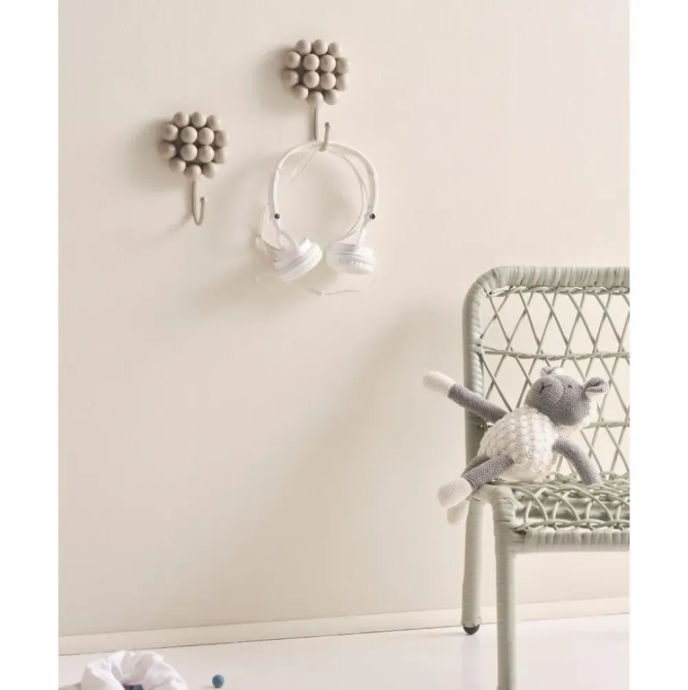 Clearance Ganchos De Pared De Porcelana Benevento, 2 Uds. Percheros