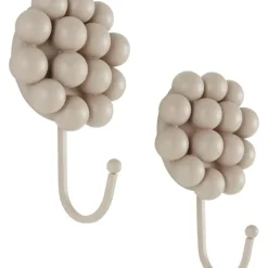Clearance Ganchos De Pared De Porcelana Benevento, 2 Uds. Percheros