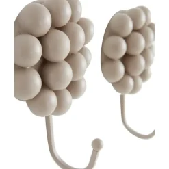 Clearance Ganchos De Pared De Porcelana Benevento, 2 Uds. Percheros