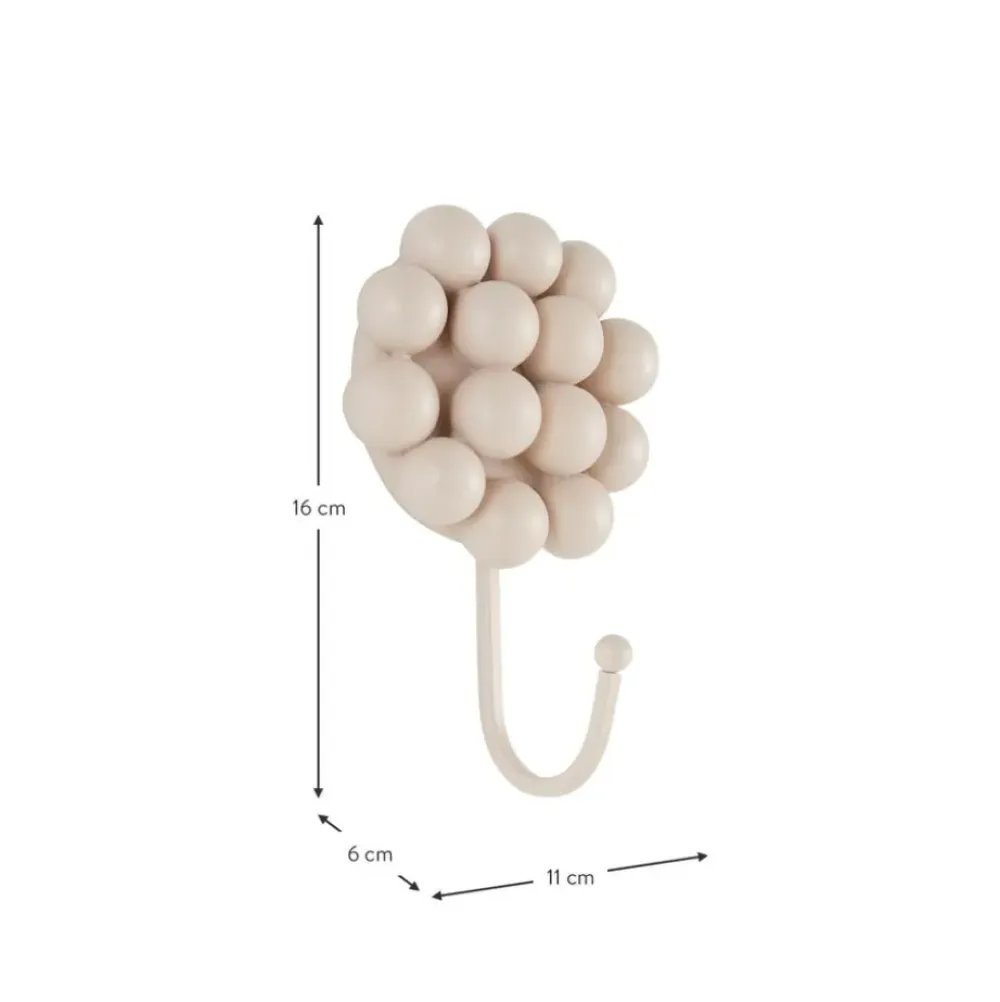 Sale Ganchos De Pared De Porcelana Benevento, 2 Uds. Percheros