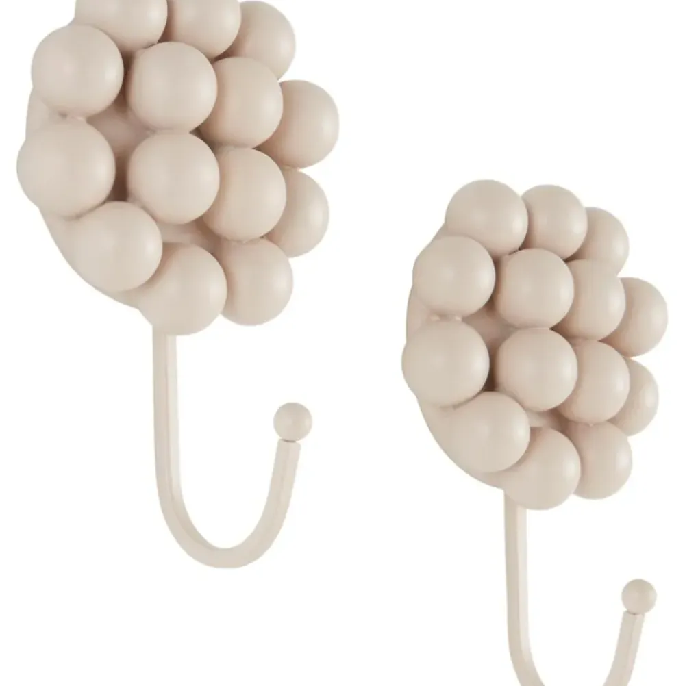 Sale Ganchos De Pared De Porcelana Benevento, 2 Uds. Percheros
