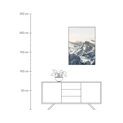 Discount Impresion Digital Enmarcada White Mountain Cuadros Y Laminas Decorativas