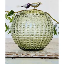 Online Jarron Artesanal Con Relieves Hobnail Jarrones