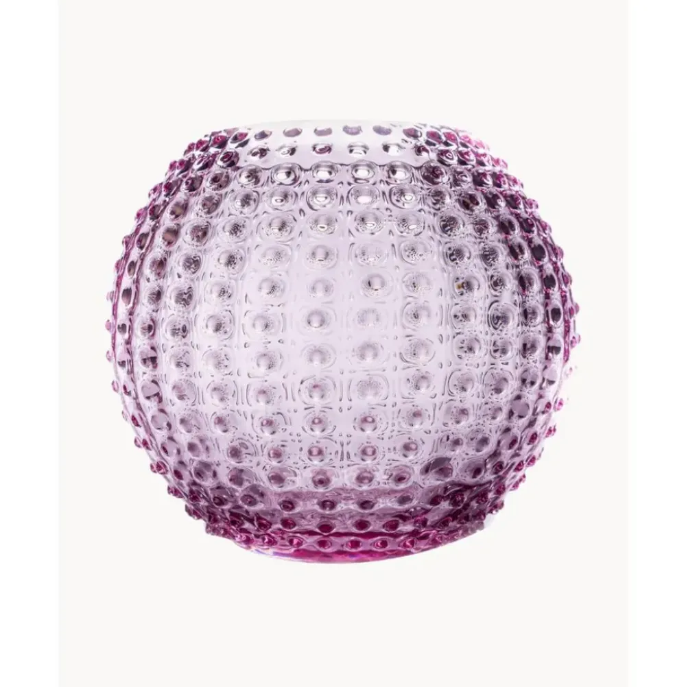 Clearance Jarron Artesanal Con Relieves Hobnail Jarrones