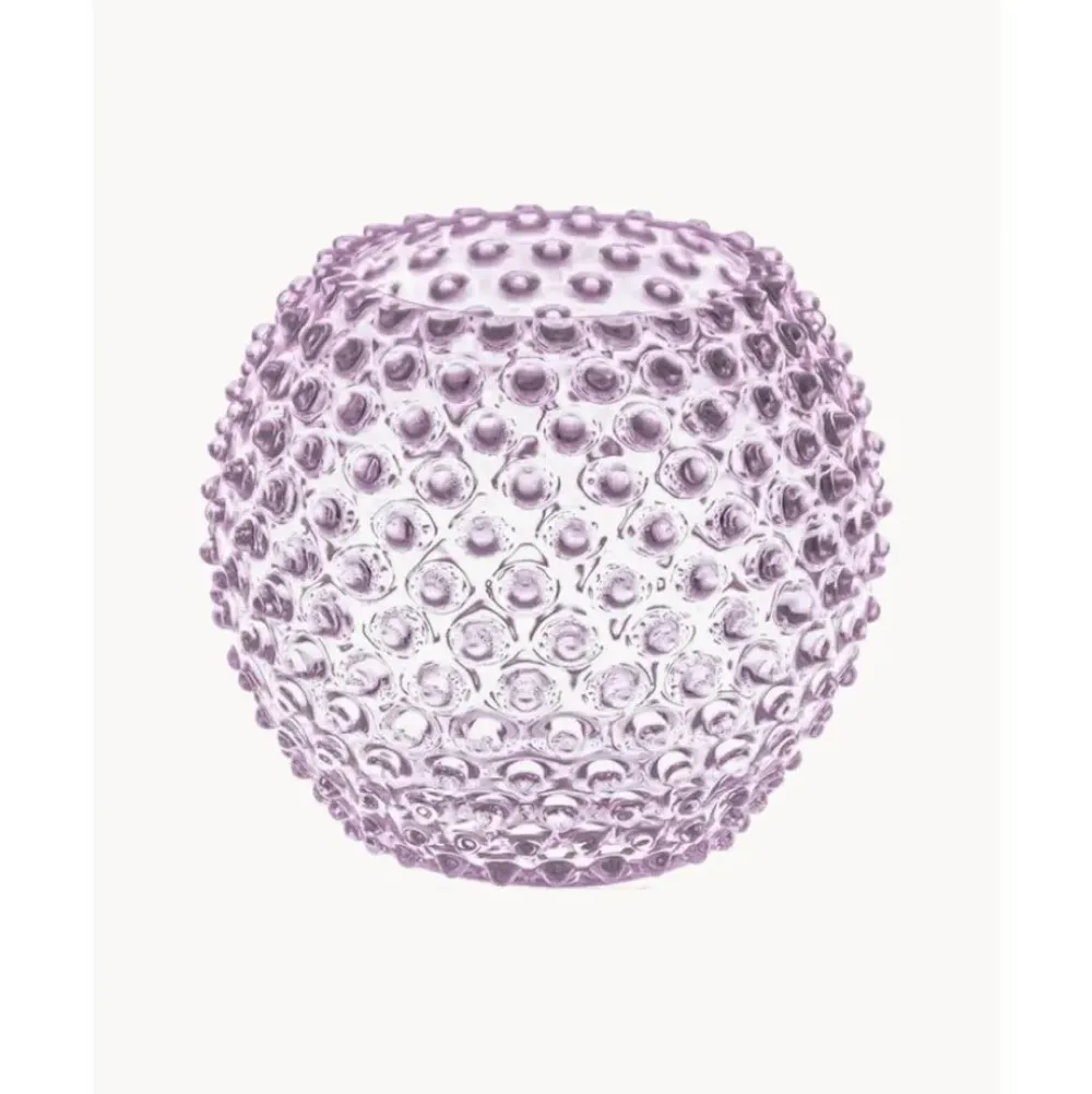 Discount Jarron Artesanal Con Relieves Hobnail Jarrones