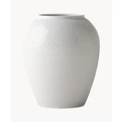 Fashion Jarron Artesanal De Porcelana Rhombe, 25 Cm Jarrones