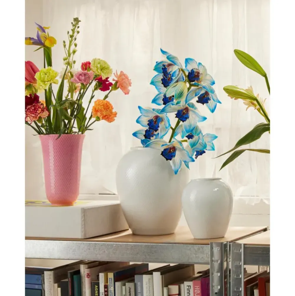 Fashion Jarron Artesanal De Porcelana Rhombe, 25 Cm Jarrones