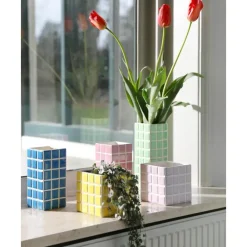 Hot Jarron De Diseno Tile Jarrones