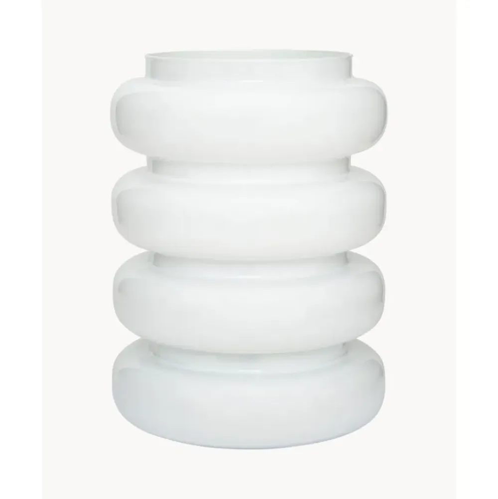 Outlet Jarron De Vidrio Reciclado De Diseno Bulb Jarrones