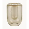Hot Jarron De Vidrio Soplado Artesanalmente Opal, 20 Cm Jarrones