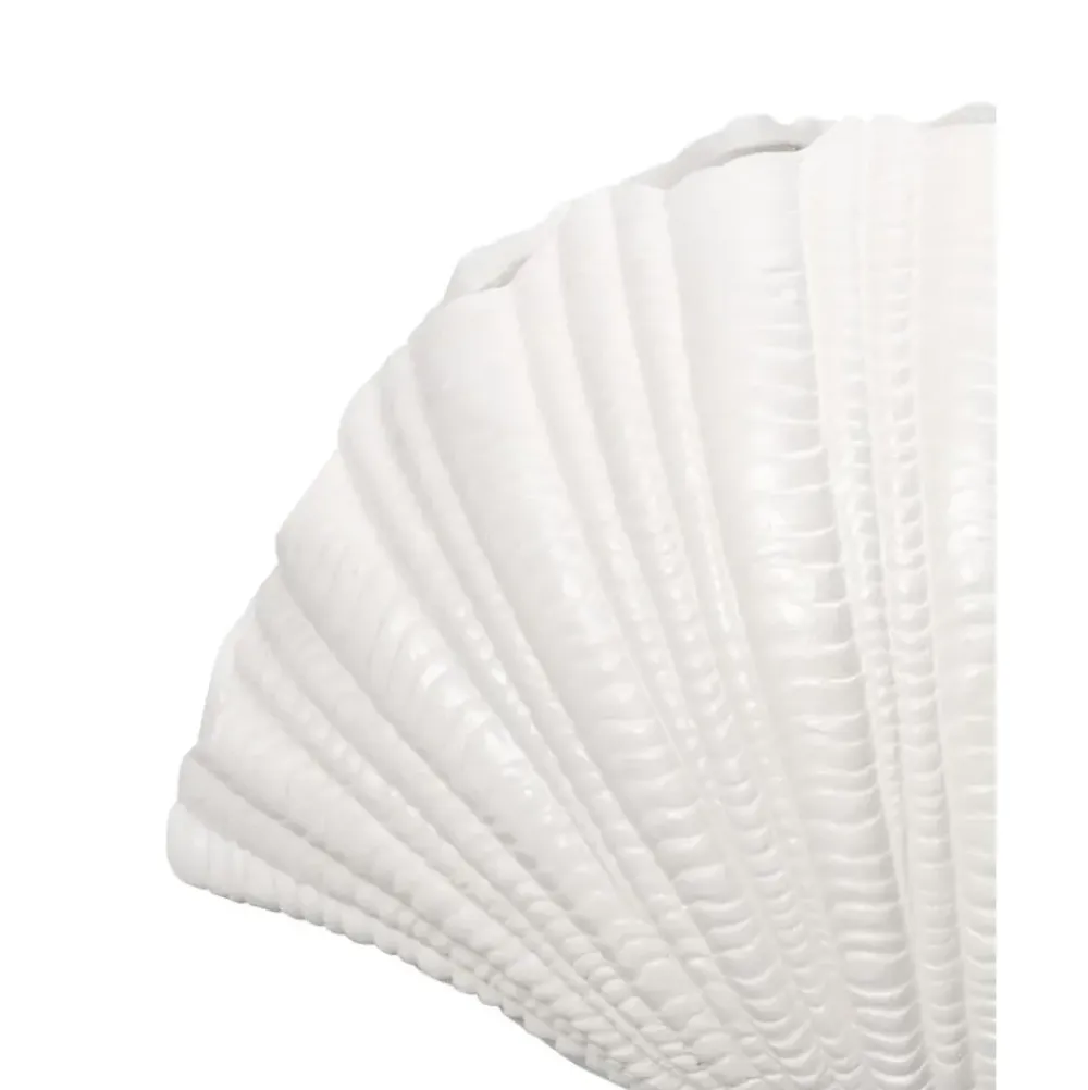 Outlet Jarron Grande De Diseno Shell Jarrones