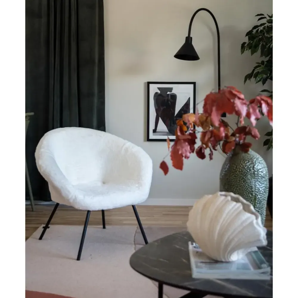 Outlet Jarron Grande De Diseno Shell Jarrones