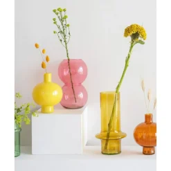 Discount Jarron Soplado Artesanalmente De Diseno Bulb Jarrones