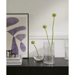 New Jarron Soplado Artesanalmente Con Relieve De Diseno Dawn Jarrones
