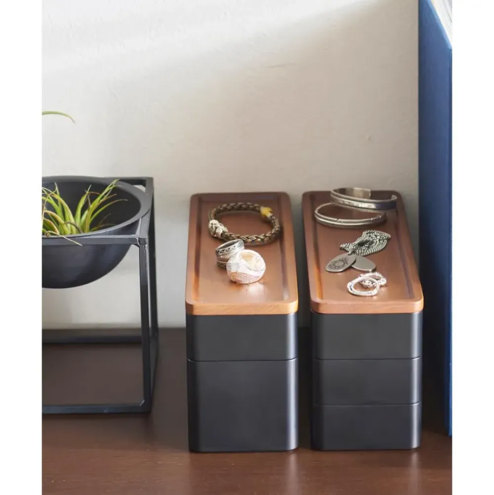 Sale Joyero Con Tapadera Rin, 3 Niveles Joyeros