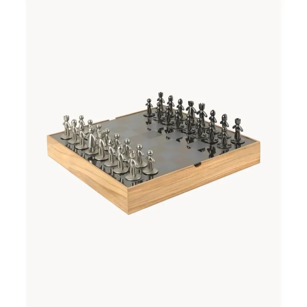 Fashion Juego De Ajedrez Buddy, 33 Pzas. Figuras Decorativas