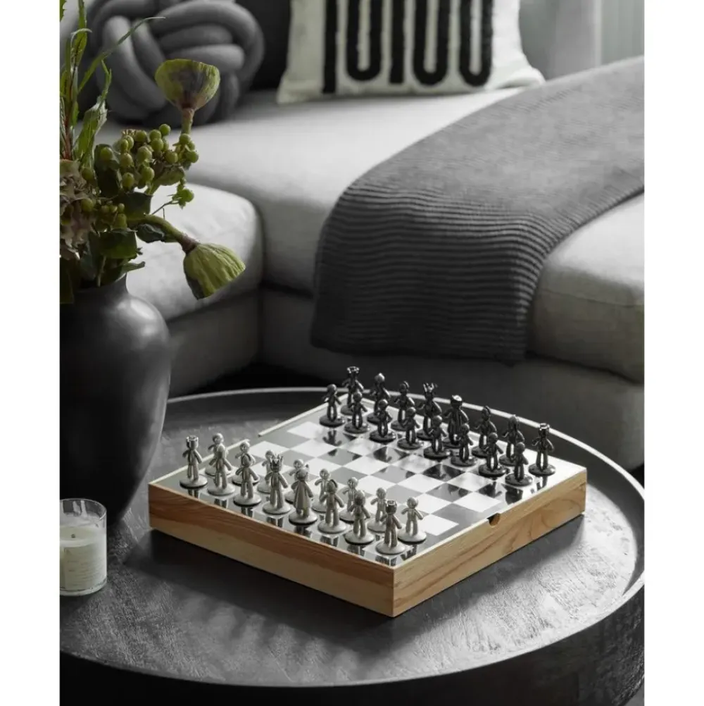 Fashion Juego De Ajedrez Buddy, 33 Pzas. Figuras Decorativas