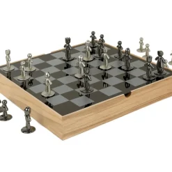 Fashion Juego De Ajedrez Buddy, 33 Pzas. Figuras Decorativas
