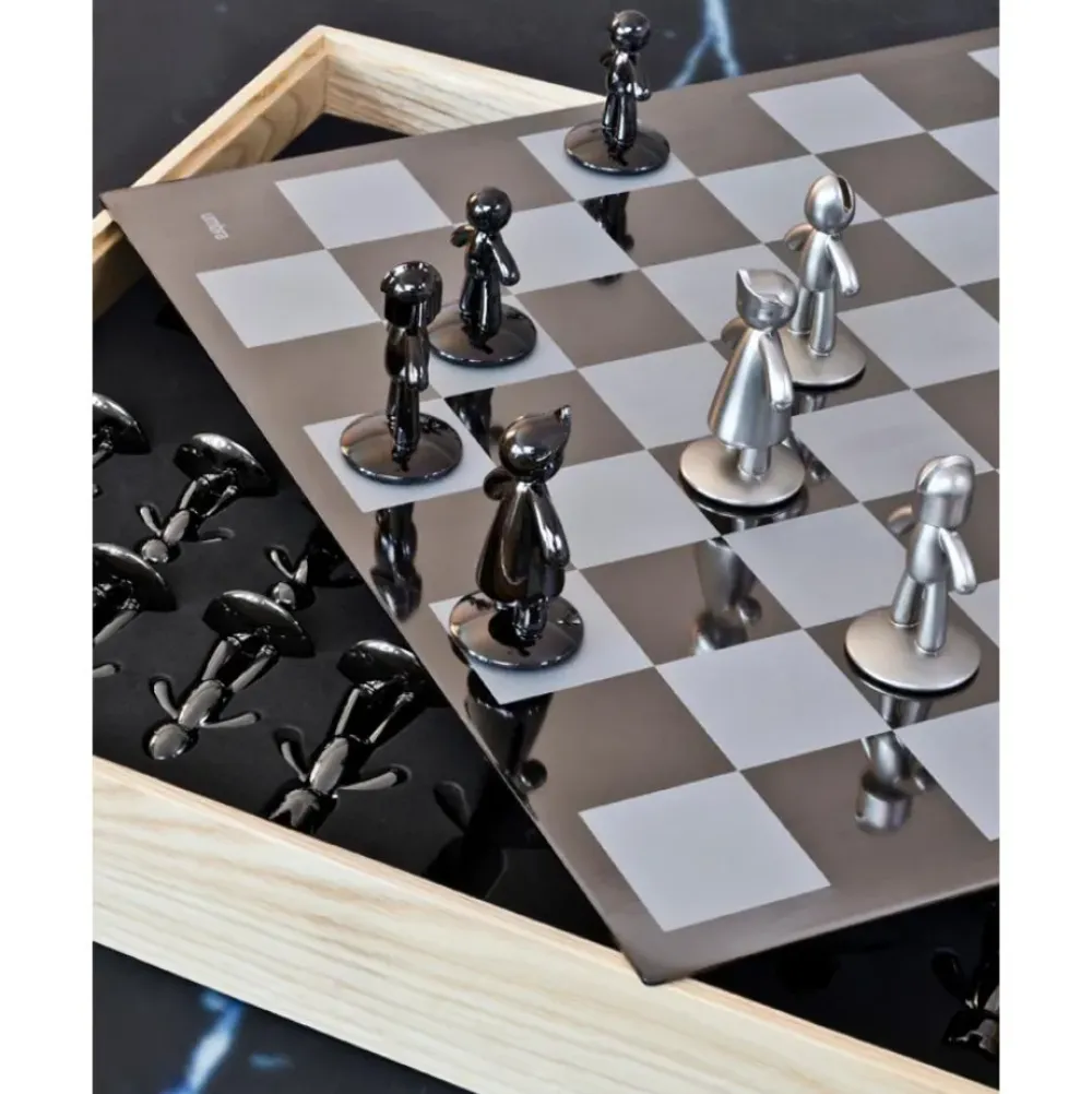 Fashion Juego De Ajedrez Buddy, 33 Pzas. Figuras Decorativas
