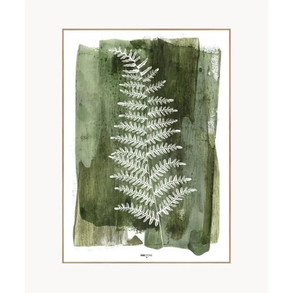 Discount Lamina Decorativa White Fern Cuadros Y Laminas Decorativas
