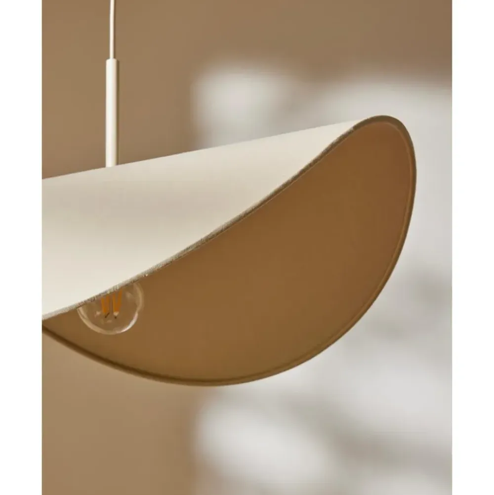 New Lampara De Techo De Lino De Diseno Kenzie Lamparas De Techo