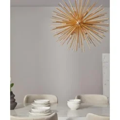 New Lampara De Techo Grande De Diseno Soleil Lamparas De Techo