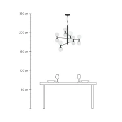 Sale Lampara De Techo Grande De Cristal Grover Lamparas De Techo