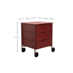 Sale Mesa Auxiliar Con Ruedas Mobil Cajoneras
