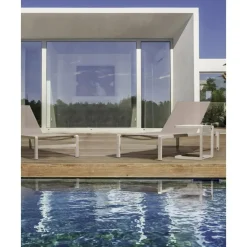 Outlet Mesa Auxiliar Para Exterior Konnor Muebles De Jardin